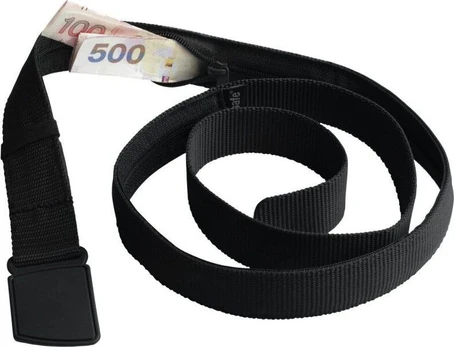Turistinis diržas Anti Theft, juodas
