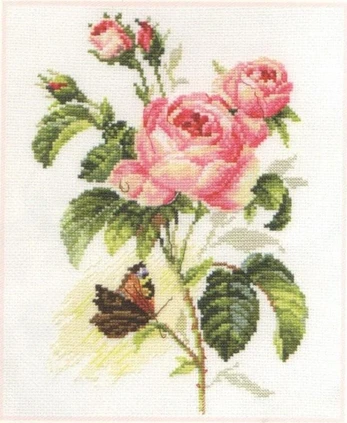 Beldizart Rožė ir drugelis S2-13