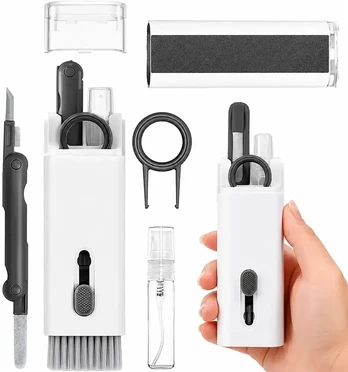 Valiklis Wozinsky HWZ-71G 7-in-1 Multifunctional Electronics Cleaning Kit - Gray