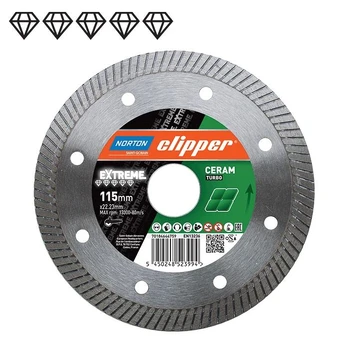 Norton Clipper Norton Deimantiniai diskai 250x25,4 mm