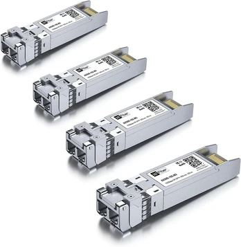 Šakotuvas 4 x 10g Sfp+ Lc Multimode Šviesolaidinis Modulis, 300m
