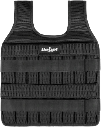 >>Reguliuojama svorio liemenė 40 kg, REBEL ACTIVE
