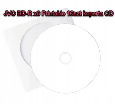 OWC Jvc bd-r 25gb 6x printable 10 vnt. vokas cd