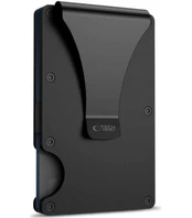 Dėklas TECH-PROTECT THORN RFID CARD WALLET Juodas