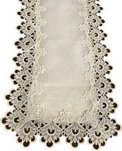 Atsparus dėmėms stalo takelis, 40x140 cm kaina