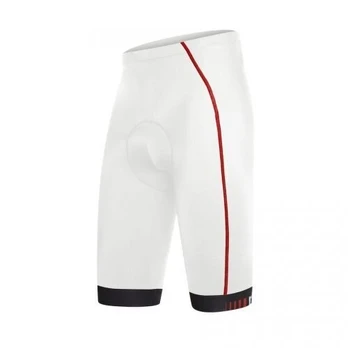Dviratininkų šortai unisex RH+ Prime, balti, L