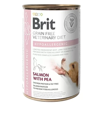 Brit Veterinary Diets Hypoallergenic konservai šunims, 400 g