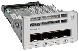 Šakotuvas Cisco CATALYST 9200 4 X 1G/NETWORK MODULE IN