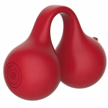 SNAIL VIBE Twinn Cherry Finger Vibrator - Dual Motor, Touch Sense, Compact