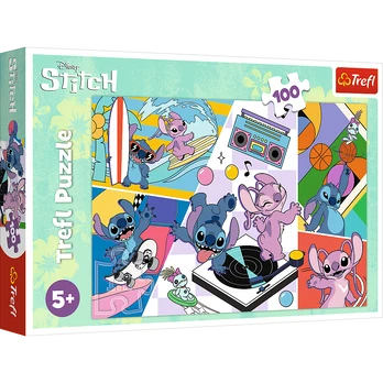 STITCH TREFL Dėlionė, 100 det.