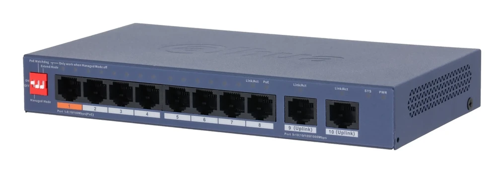 Šakotuvas Jungiklis DAHUA CS4010-8ET2GT-60