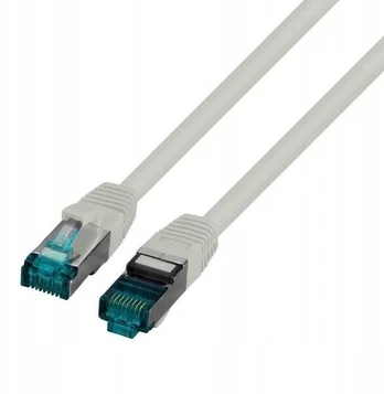 Patchcord S/ftp Cat 6a Lszh 0.15m pilkas 10gbps