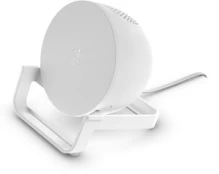 Įkroviklis Belkin Wireless Stand + Speaker, Wireless, balta, 10 W kaina