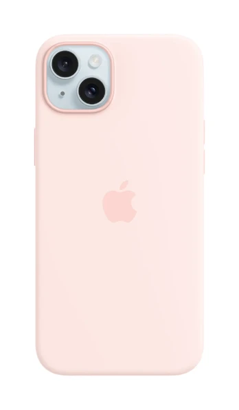 Dėklas iPhone 15 Plus Silicone Case with MagSafe - Light Pink