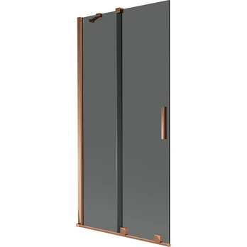 Vonios sienelė Mexen Velar, 95 x 150 cm, Rose gold/Graphite