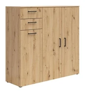 Komoda MultiDo, 120x40x115 cm, ruda kaina