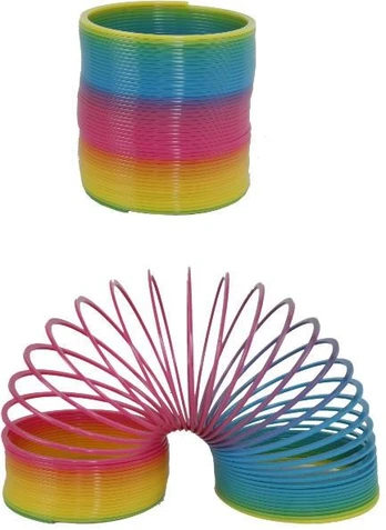 Klasikinis žaislas "Spyruoklė" (skersmuo 10cm)