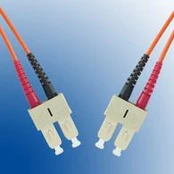 MicroConnect FIB224001 - 1 m - SC - SC - Geltona