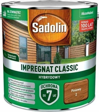 Sadolin SADOLIN IMPREGNAT CLASSIC HYBRYDOWY 7 LAT PINIOWY 2.5
