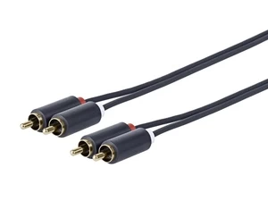 Vivolink 2 X RCA - 2 X RCA M-M 30 M High flexible jacket.