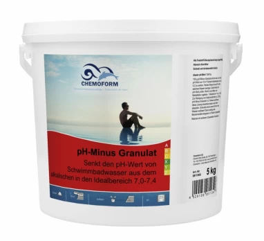 Granulės PH minus Chemoform AG, 15 kg