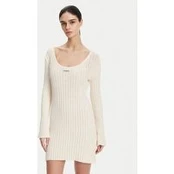 PINKO Trikotažinė suknelė 105301 A2N7 Écru Regular Fit