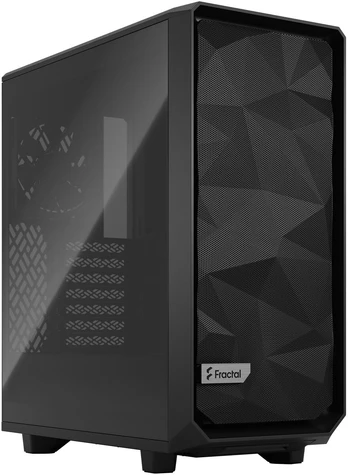 Fractal Design Meshify 2 Compact Light Tempered Glass Black | FD-C-MES2C-03