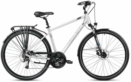 Dviratis Romet Wagant 4 2024 silver-black-19" / M