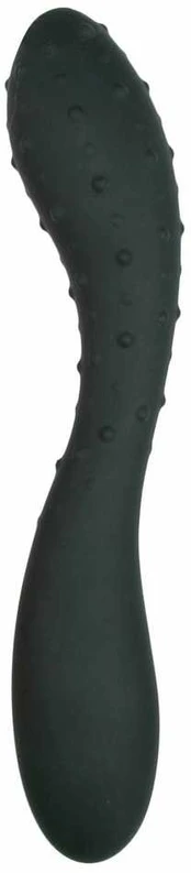 Sinner Gear Curved Silicone Model with Stimulating Surface Juodas 20cm