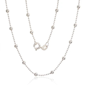 Sidabrinė grandinėlė Bead 1-3 mm - 4.3 g. - 45 - 1-3 mm.