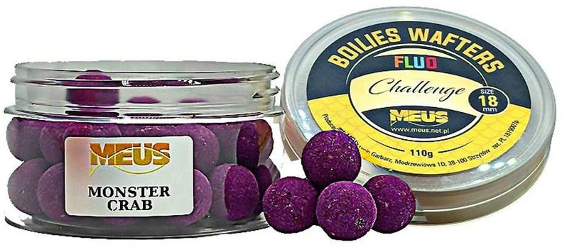 Meus Challenge Fluo Wafters 18mm - Monster Crab