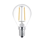 Lemputė Philips LED, P45, šiltai balta, E14, 2 W, 250 lm kaina
