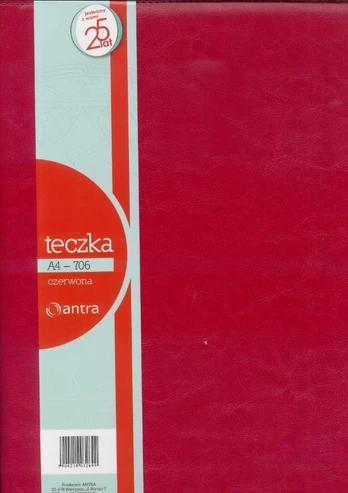 Antra Folder A4 706 raudona (233367)