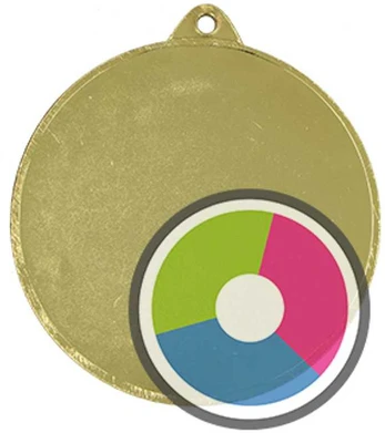 Detal Medal su nadrukiem luxor jet