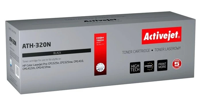 Tonerių kasetė ActiveJet 128A ATH-320N, juoda