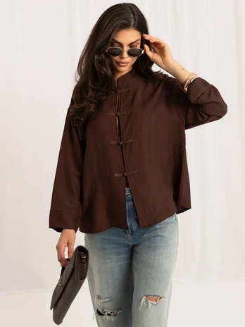 Italy Moda Koszula-MI-KS-A336315.75-ruda