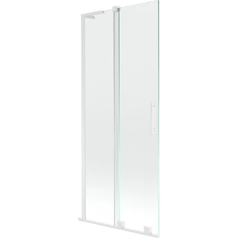 Vonios sienelė Mexen Velar L, 80 cm x 150 cm, white sp.