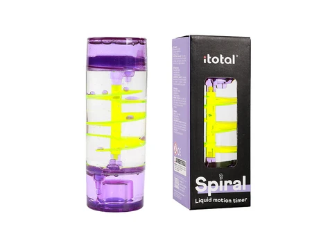 Spiralinis laikmatis iTotal, violetinis(1vnt.)