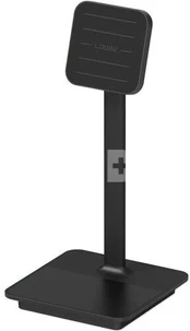Magnetic Phone Stand with Dual Wireless Charging - Black