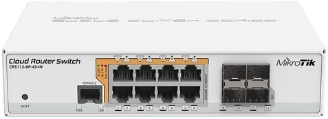 Mikrotik Switch Crs112-8p-4s-in (crs112-8p-4s-in)