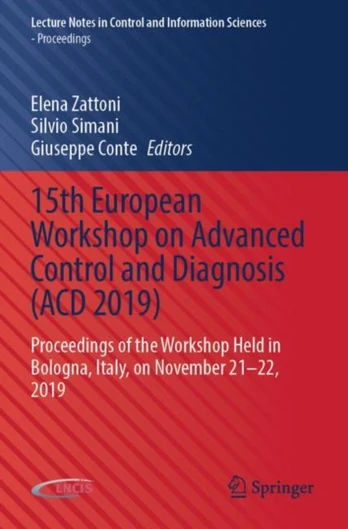 15th European Workshop on Advanced Control and Diagnosis (ACD 2019) - Minkštas viršelis