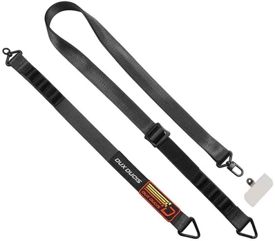 DUX DUCIS Outdoor Cross Body - juodas telefono dirželis
