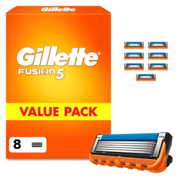 Gillette Fusion5 8 Skustuvo Vyrams Peiliukai