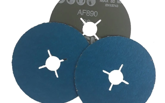 Šlifavimo fibro diskas BORA9, 125 mm, P36, keramikos pagrindu