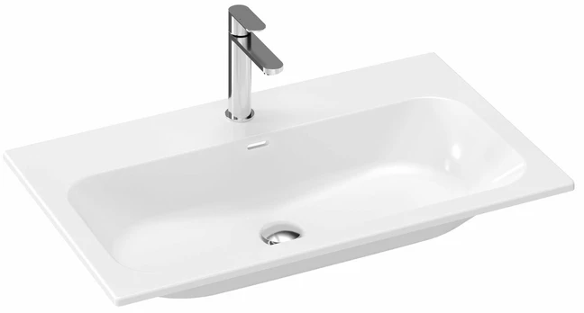 Vonios praustuvas Ravak Slim, keramika, 80.5 cm x 49 cm x 17.1 cm, balta
