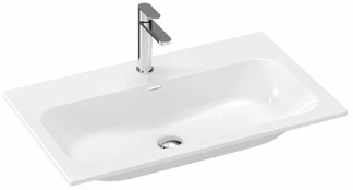 Vonios praustuvas Ravak Slim, keramika, 80.5 cm x 49 cm x 17.1 cm, balta kaina