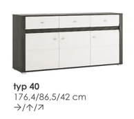 Extom Komoda SEVILLA TYP40