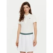 Lacoste Polo marškinėliai DF5377 Écru Slim Fit