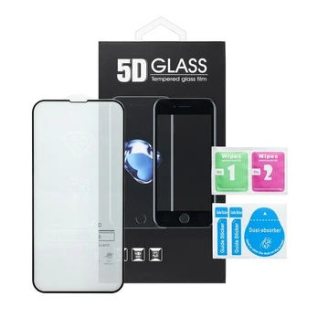 Grūdintas stiklas 5D Full Glue Glass Iphone XS Max/11 Pro Max Baltas