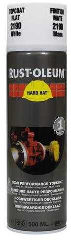 Rustoleum Spraymaling RAL9010 ren hvid mat 500ml